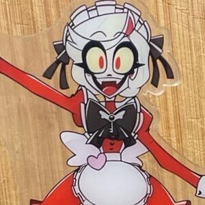 Hazbin Hotel Helluva Boss Charlie maid cafe anime acrylic figure standee